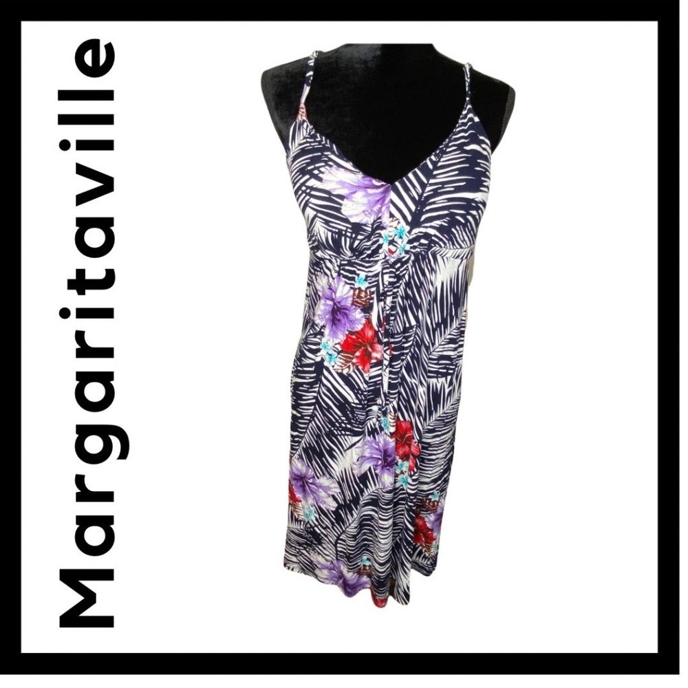 Margaritaville Floral Sundress Size M